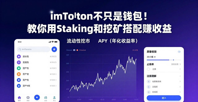 imToken不只是钱包！教你用Staking和挖矿搭配赚收益