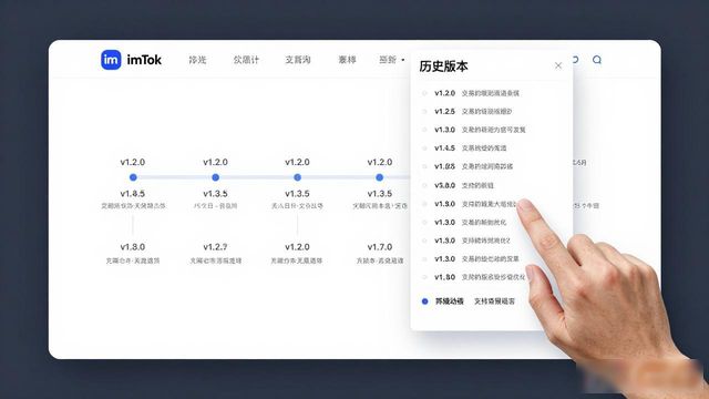 imToken钱包版本历史在哪看？手把手教你查更新记录